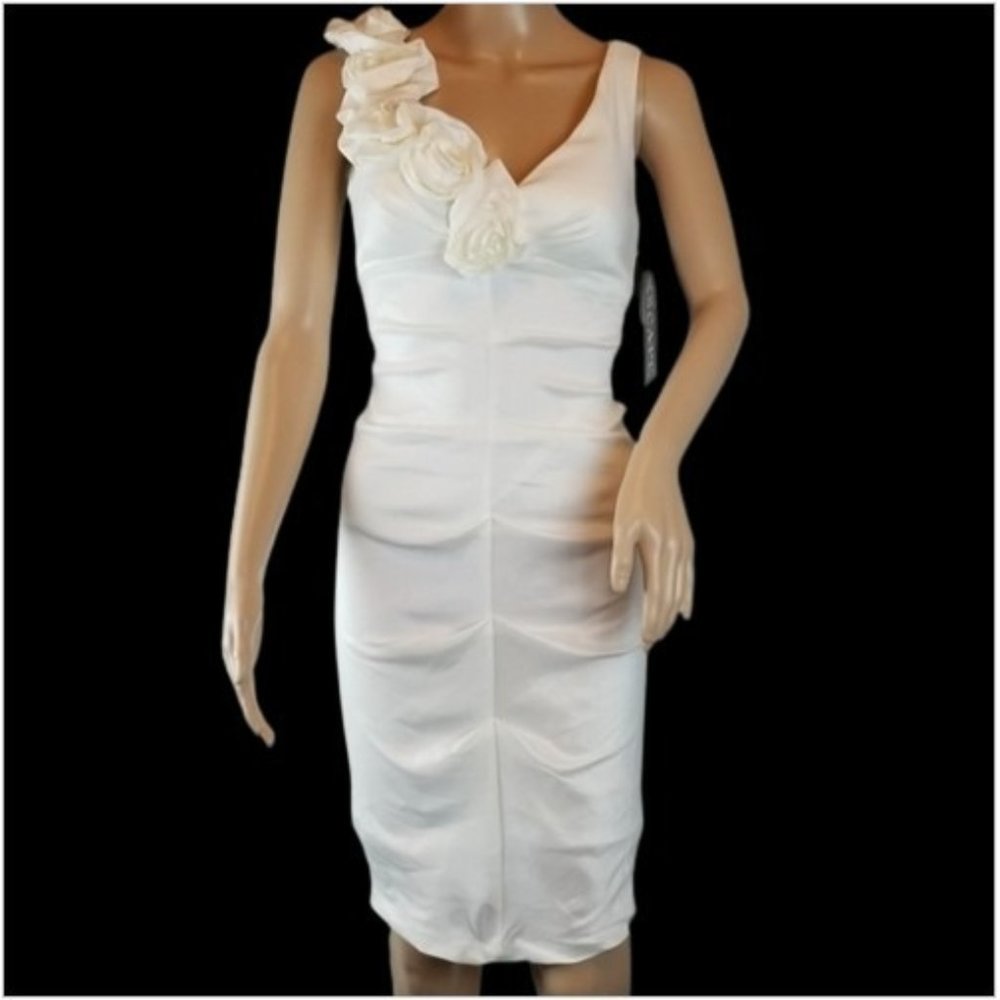 New with Tags Sz 4 Xscape White Party Dress